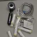 Filtered Shower Head with Handheld - High Pressure 3 Spray Modes Showerhead with Filters, 12 Replaceable Water Softener Filters for Hard Water | Ion Shower Drops Head with 75" Anti-Burst Hose