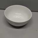 Cereal Bowls Set of 2, White Soup Bowls 20 oz / 6 inch | Ceramic Breakfast Bowl, Kitchen Bowl for Salad, Pasta, Oatmeal, Noodle, Rice, Microwave and Dishwasher Safe