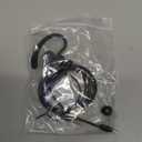 Pyhodi Single Side Earbud Headphones, Wired Single Ear Monaural Headset with Wide Compatibility, Lightweight Earpiece Headset with Microphone Wired Noise Cancelling for Call Center Office (3.5mm)