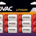 Rayovac RL123A 3-Volt Lithium Batteries 12 Pcs