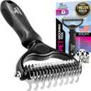 Pat Your Pet Deshedding Dog Brush For Shedding Cat Brushes For Indoor Cats, Double-Sided Cat Brush Deshedding & Grooming Tool For Long Haired And Short Haired Dogs, Skin-Friendly