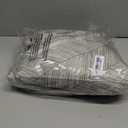 jinchan Sage Green Printed Curtains 84 Inch Length for Living Room Grommet Jacquard Curtains with Herringbone Pattern Green and White Modern Room Darkening Drapes Bedroom Window Curtain Set 2 Panels