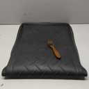 Boot-Tray Heavy Duty Rubber Mat with Lip Waterproof Shoe Mat Tray for Entryway Indoor Outdoor Multi Use Catch All Trays Entryway Shoe Storage 16x27.5 Inches (Twill)