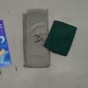 Mavogel Cotton Sleep Eye Mask - Breathable Light Blocking Sleep Mask, Soft Comfortable Night Eye Mask for Men Women, Eye Cover for Travel/Sleeping/Shift Work, Includes Travel Pouch (Green)