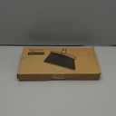 Broom, Outdoor Brooms for Sweeping Indoor, Adjustable 55" Pet Hair Removal Heavy Duty Broom for Floors Home Kitchen Garage Commercial Patio Industrial Snow (Black)