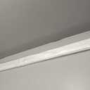 Sasylvia 20 Pcs Wall Corner Protector Guards with Self Adhesive, 3/4 x 48 Inches Plastic Vinyl Corner Shield Molding for Wall Furniture Door Tables Cabinet Edge, Avoid Scratching, Easy Install, White