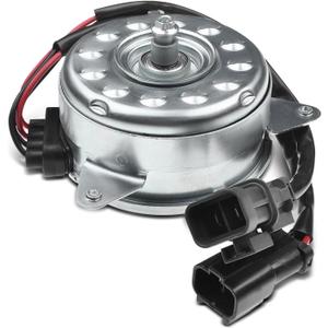A-Premium Radiator Fan Cooling Motor Compatible with Nissan Versa 2012-2019, Versa Note 2014-2019, L4 1.6L, Sedan/Hatchback, Replace# 21487-1KA0B, 21487-1KA0A