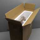 Modern Small End Table, Pedestal Side Table with Solid Wood Tabletop for Couch, Unique Accent Tables for Small Spaces, Living Room, Bedroom, Recliner, Office, Walnut