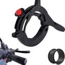 Throttle Cruise Control, Motorcycle Throttle Lock with Silicone Protective Ring, Motorcycle Cruise Control Throttle Clamp, Electric Vehicle Booster Accessories, Motorcycle Accessories Universal (1PCS)