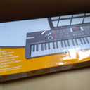 61 keys keyboard piano, Electronic Digital Piano with Built-In Speaker Microphone, Sheet Stand and Power Supply, Portable piano Keyboard Gift Teaching for Beginners, 29.5 inch W x 8.7 inch D x 2.3 inch H