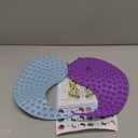 Foot Massager Mat, Yinyang Balance Tai chi Bagua Pattern with Magnetic Therapy, Acupressure Reflexology Mat for Daily Foot Relaxation and Pain Relief, Purple and Blue