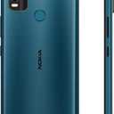 Nokia C21 Plus | Android 11 (Go Edition) | Unlocked GSM Smartphone | 2-Day Battery | Dual SIM | 2/64GB | 6.52-Inch Screen | Cyan | Not Compatible with Verizon or AT&T