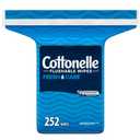 Cottonelle Fresh Care Flushable Wet Wipes, Adult Wet Wipes, 1 Refill Pack, 252 Wipes Per Pack, Packaging May Vary