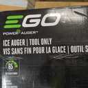 EGO Power+ 8" Auger, Electric Ice Auger for Ice Fishing, Battery and Charger Not Included - IG0800