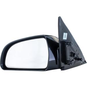 Dependable Direct Driver Side Mirror Fits Hyundai Sonata 2006, 2007, 2008, 2009, 2010, Heated, Power Adjust, Non-Folding and Unpainted  Right Rear View Door Mirror OEM Replacement Parts HY1320149