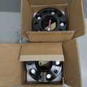 dynofit 5x5 Wheel Spacers 2in for 2007-2018 Wrangler JK/JKU, 5x127mm Hub-Centric 71.5mm Thread 1/2"-20 for 1999-2010 Grand Cherokee WJ/WK, 2005-2010 Commander XK, Real Forged Aluminum Spacer, 4Pcs