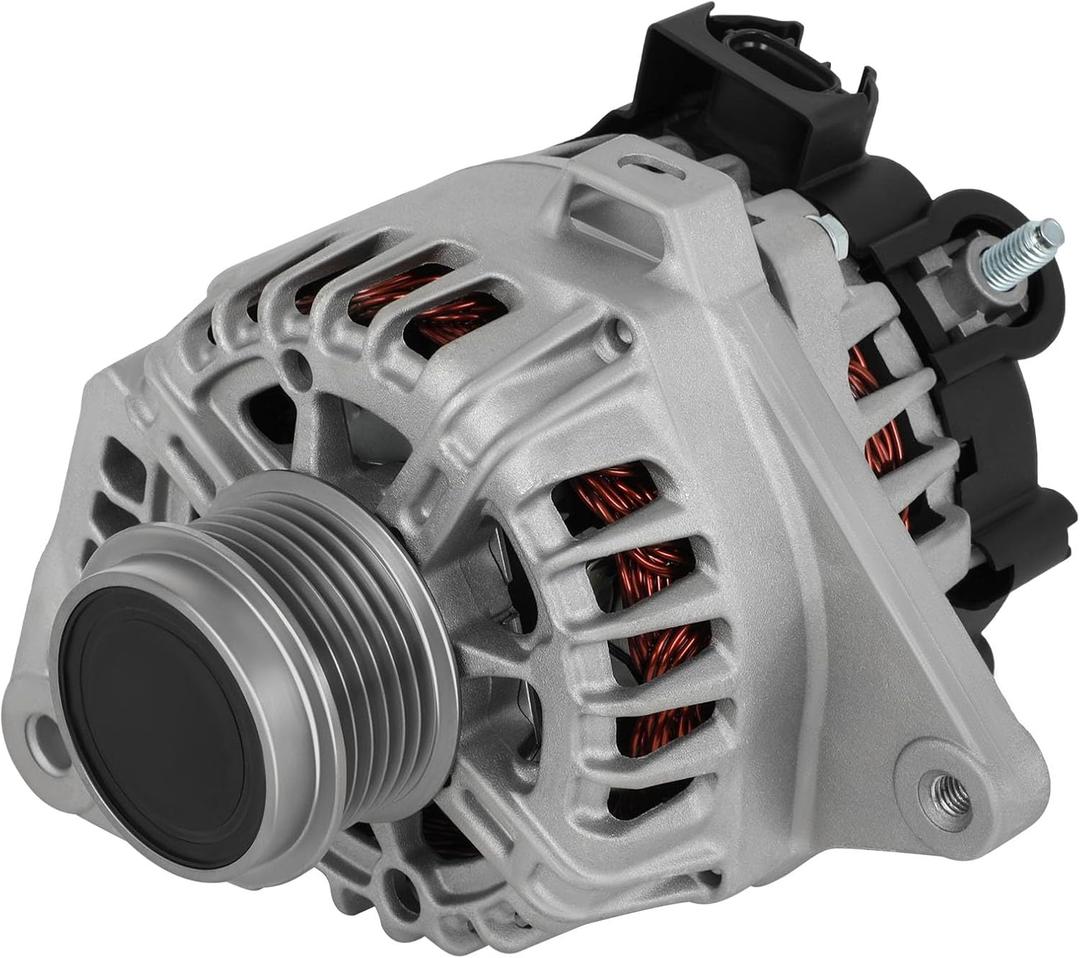 SCITOO Alternator Replacement for Hyundai for Elantra 11-17, for Elantra Coupe 13-14, for Elantra GT 13-14, for Kia for Forte 14-16, for Forte Koup 14-16, for Forte5 2015-16, for Soul 2012-2013 11610