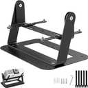 DAWASAPAT Desktop Foldable Stand, Universal Projector Ceiling Mount with Adjustable Plate Arms, Wall Mount with Cable Ties for Home and Office Projector