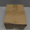 Sofa Legs Square Bed Feet 6 inch Wood Replacement Leg for Furniture Set of 8, Black (8set, 6'')