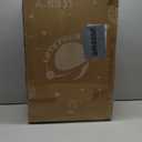 HotWay 26 Inch Expandable Checked Luggage with Cup Holder, Hardside TSA Approved Luggage with Spinner Wheels, Top Opening Suitcase For Travel, Blue