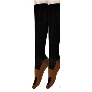 Graduated Copper Compression Socks for Men & Women Circulation 6 Pairs 15-20mmHg - Best for Running Athletic Cycling