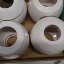 Child Safety Door Knob Cover (4 Pack) Hard-to-Remove Dual-Lock Door Handle Covers for Kids - Reusable Baby Proof Door Knob Locks - Installs Easily, No Tools Needed (White)