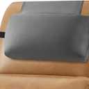 Head Recliner Pillow Adjustable Shredded Memory Foam Headrest Pillows for Recliner Chairs,Non-Slip Velvet Cushion for Pain Relief Neck Support Pillow for Travel Home Sofa Armchair with Zipper Cover