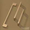 Alzassbg 10 Pack Champagne Copper Cabinet Pulls, 3-3/4 Inch(96mm) Hole Centers Rectangle Cabinet Handles Kitchen Pulls for Drawers and Cabinets AL3051SCG