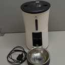 Petory Timed Automatic Cat Feeders  4L Programable Dry Food Dispenser for Cats and Small Medium Dogs 6 Meals with Desiccant Bag Dual Power Supply 10S Voice Recorder