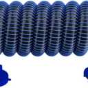 20FT RV Sewer Hose Kit, with two covers, UV-Resistant Heavy Duty Waste Hose for Travel Trailer & Camper