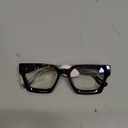 livho Oversized up to 99% Blue Light Blocking Glasses for Woman - Rectangle Fashion Glasses for Computer, Chic Preppy Frame