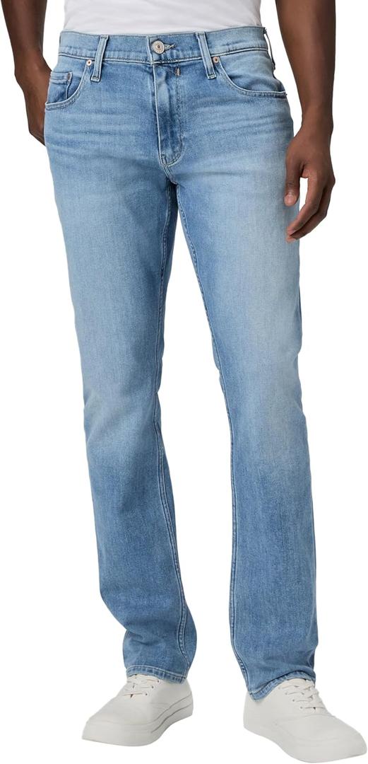 PAIGE Men's Federal Transcend Vintage Slim Straight Jeans (42, Emberton)