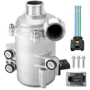 11517597715 Electric Engine Water Pump Compatible with BMW 220i 320i 420i 520i X1 X3 Z4, F22 F30 F34 F32 F10 F11 F25 E84 E89, N20B20 Engine L4 2.0L 135 kW OEM# 11517571508 320005A-2191