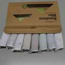 KeaBabies 8-Pack Organic Baby Bandana Bibs for Boys, Girls - Super Absorbent Triangle Baby Bibs for Drooling and Teething Infant, 100% Cotton Extra Soft for Newborn, Infant 0-36 Months (Nordic)