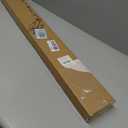 LazBlinds No Drill Vinyl Mini Blinds, 36" W x 64" H, White