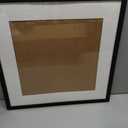 upsimples 16x16 Picture Frame, Display Pictures 12x12 with Mat or 16 x 16 Without, Wall Hanging Square Frames, Black, 1 Pack