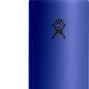 Hydro Flask Water Bottle - Insulated Stainless Steel - Wide Mouth Flex Lid, Non Spill, Leakproof and Refillable in 40 Oz Capri Blue