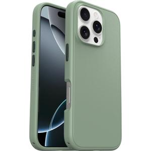OtterBox iPhone 16 Pro - Symmetry MagSafe Case - Ultra-Slim - Raised Edges Protect Camera & Screen - Non-Retail Packaging - Sagebrush (Green)
