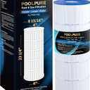 POOLPURE PLFPXST150 Pool Filter Replaces Hayward X-Stream CC1500, CCX1500-RE, Pleatco PXST150, Ultral-B3, Unicel C-8316, Filbur FC-1286, Waterway Pro Clean 150, L x OD: 23 1/4" x 8 15/16"