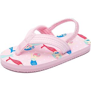 Ceruwum Toddler Girls Beach Pool Flip Flops Sandals Water Shoes, 5 Toddler