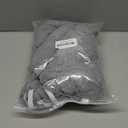 Recliner Chair Covers 4 Pieces Jacquard Small Recliner Sofa Slipcover Stretch Recliner Slipcover for Lazyboy Recliner Chair with Storage Pocket Furniture Protector for Living Room,Light Grey