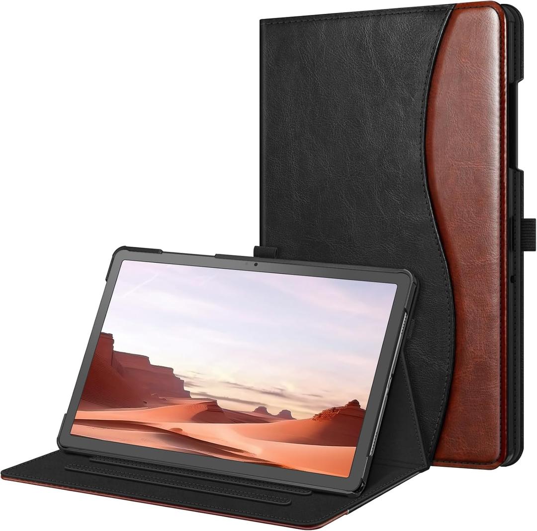 Fintie Case for Samsung Galaxy Tab A9 Plus/A9+ 5G 11 Inch 2023 Model (SM-X210/X216/X218), Multi-Angle Viewing Smart Stand Back Cover with Pocket Auto Wake/Sleep, Dual Color