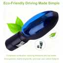 2 Pcs Gas Saver, Fuel Sync Drive Farther, Automotive Spill Saver for Filling Gasoline Lubricants Water Diesel, Plug and Play Portable Automotive Spill