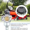 16-853-19S Carburetor Replacement For Kohler KT725 KT730 KT735 KT740 KT745, Include Air Filter, Fuel Pump, Oil Filter parts, Replace 32-853-67-S, 32-853-63S