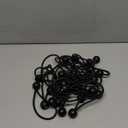 PerkHomy 30 PCS Ball Bungee Cord 6 Inch Heavy Duty Bungie Cord Balls for Tarp Tie Down Canopy Camping Tents Cargo Holding Wire Hoses Patio Umbrellas Awning (30pc Black)