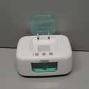 Jool Baby TinyBums Baby Wipe Warmer & Dispenser with LED Changing Light & On/Off Switch (Aqua)