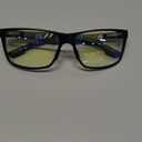 ANYLUV Blue Light Blocking Glasses Men Computer Gaming Glasses Lightweight Al-Mg Metal Anti Eyestrain Eye Protection (A1- Black(everyday Protection))