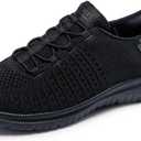 Skechers Womens Virtue Valsea Hands Free SLP Ins (8.5, Black)
