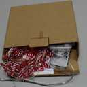 AMENON 26.2 Ft 80 Led Candy Cane String Lights Christmas Decor Battery Operated Fairy Lights Remote Control with Timer 8 Modes Holiday Xmas Decorations Indoor Outdoor Home Party Bedroom (Warm White)