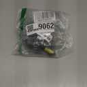 8 Pcs 18 Inch Heavy Duty Carabiner Bungee Cord Outdoor with 190 Lbs Max Break Strength, Black/Yellow Bungee Straps with Upgraded Carabiner Hooks for Luggage Rack, Cargo, Hand Carts, Bike, Camping, etc